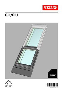 GIL/GIU - Element fix pentru combinatii cu ferestre de mansarda - instructiuni de montaj