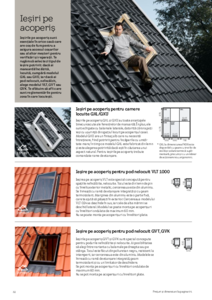 GXL 3070 - Fereastra de iesire pe acoperis, din lemn, pentru mansarde locuite - prezentare generala