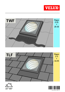 TWF / TLF - Tunel solar pentru acoperis inclinat - instructiuni de montaj