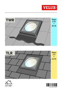 TWR / TLR - Tunel solar pentru acoperis inclinat - instructiuni de montaj