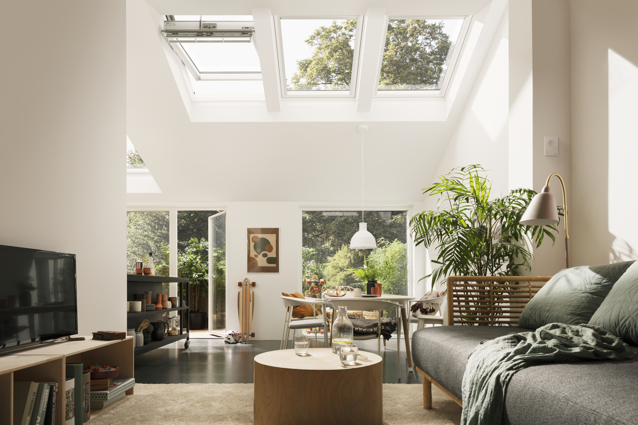 GGU 006630 VELUX INTEGRA - Fereastra de mansarda solara, Premium, din poliuretan