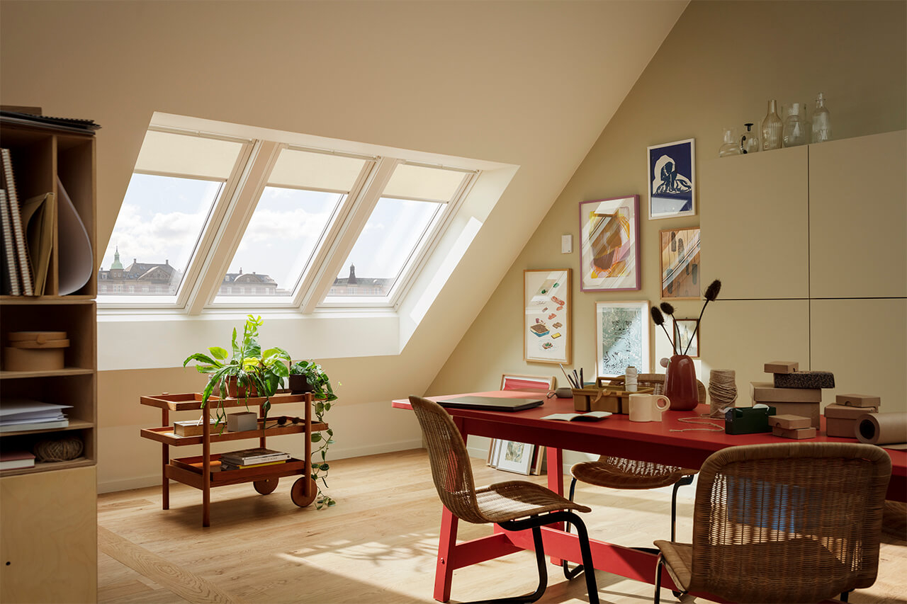 DKY si RFY - Rulouri opace si semitrasparente colectia VELUX Nature