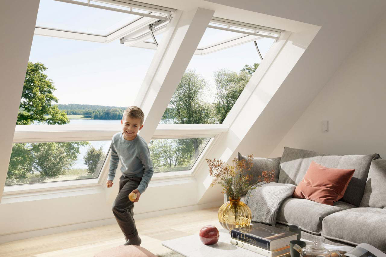 GPU 006621 VELUX INTEGRA® - Fereastra de mansarda electrica, pentru priveliste panoramica