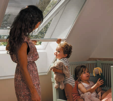 ZIL - Plasa impotriva insectelor pentru ferestrele de mansarda VELUX