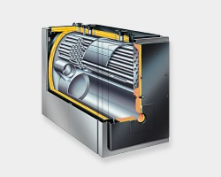 Vitoplex 100 PV1 - Cazan de joasa temperatura pe combustibil lichid sau gazos