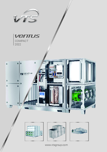 Unitati de tratare a aerului de la VTS Ventus Compact - prezentare detaliata