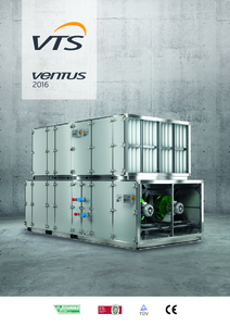 Centrale modulare de tratare aer VTS VENTUS - prezentare generala