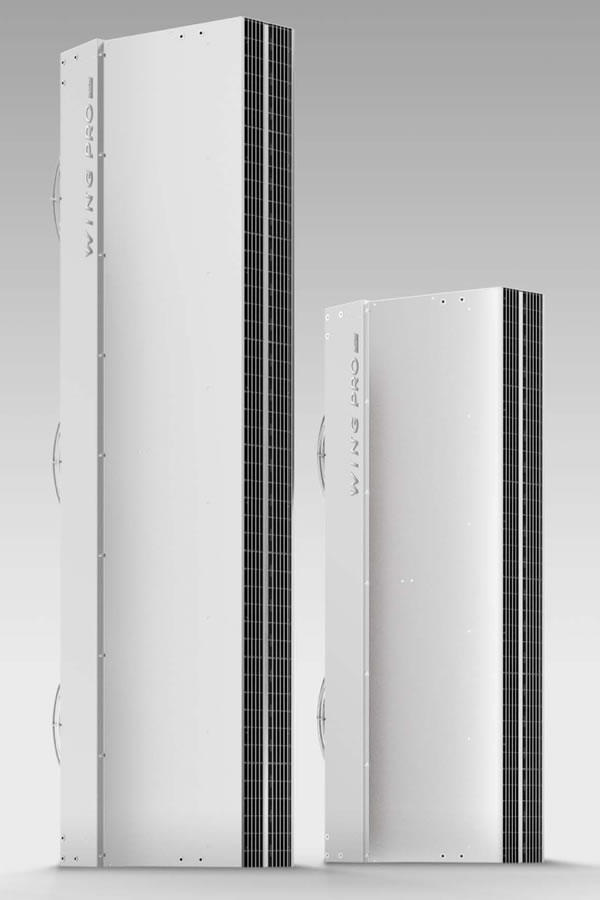 Perdea de aer industriala VTS WING PRO