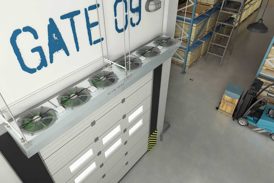 Perdea de aer industriala VTS WING PRO