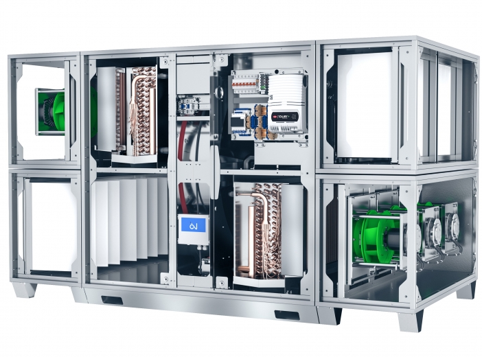 Unitati de tratare a aerului VTS VENTUS Compact, cu pompa de caldura