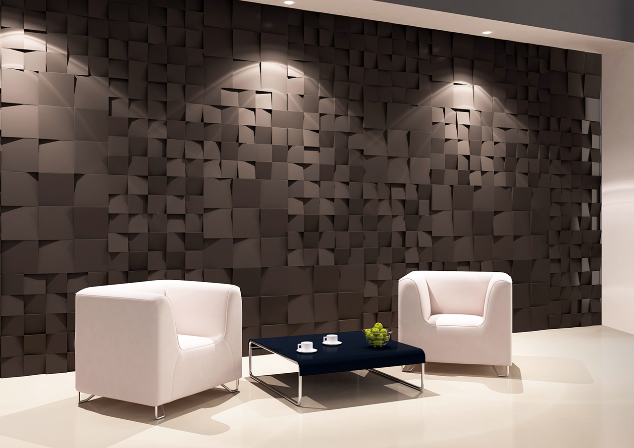 Panou decorativ tridimensional Dice