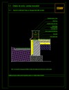 Pereti exteriori cu zidarie simpla sau confinata<br>
Detaliu de soclu - perete monostrat<br>
- Racord cu element Ytong cu decupaj decorativ la soclu<br>
- Racord simplu la soclu<br>
- Racord la soclu cu suprapunerea termoizolatiei - detalii CAD