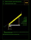 Pereti despartitori, elemente auxiliare<br>
Detalii de mansarda - perete interior perimetral<br>
- Conformare pereti de mansarde - detalii CAD